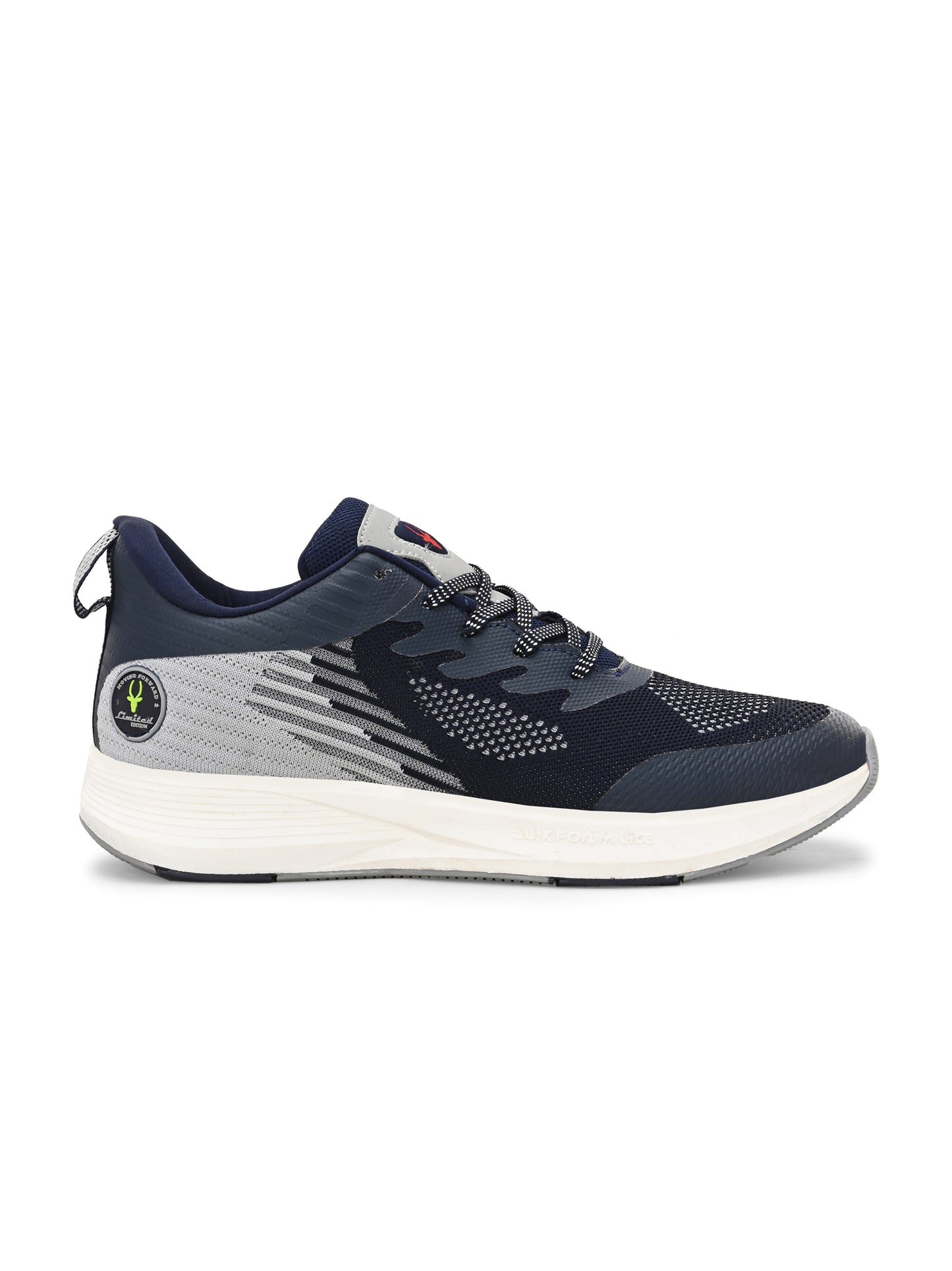 Hirolas Men's Blue Elite Shock Absorbing Walking Running Fitness Athletic Training Gym Fashion Sport Shoes HRLMP01NAVY