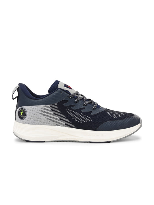 Hirolas Men's Blue Elite Shock Absorbing Walking Running Fitness Athletic Training Gym Fashion Sport Shoes HRLMP01NAVY