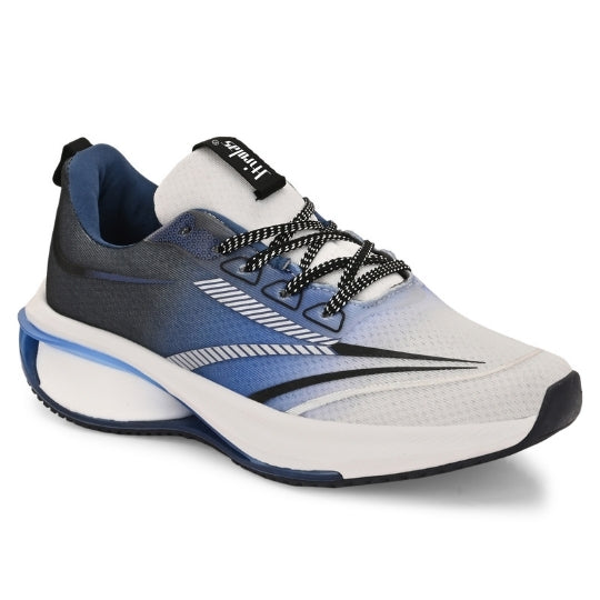 Hirolas Men's AirBlaze Mesh Running Sport Shoes Navy/White HRLMP13BLU