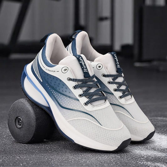 Hirolas Men's AirBlaze Mesh Running Sport Shoes Blue/White HRLMP13BLW
