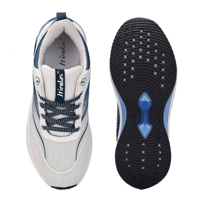 Hirolas Men's AirBlaze Mesh Running Sport Shoes Blue/White HRLMP13BLW