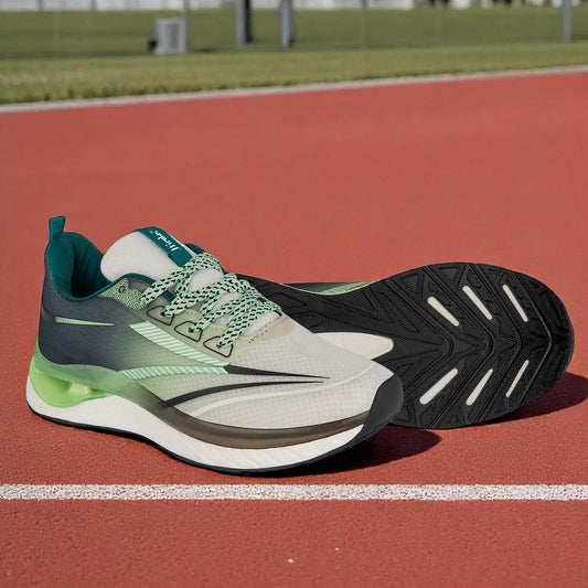 Hirolas Men's AirBlaze Mesh Running Sport Shoes Green/White HRLMP13GRN