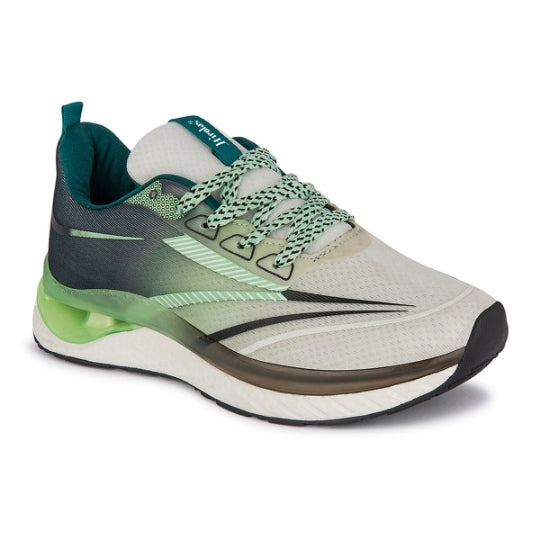 Hirolas Men's AirBlaze Mesh Running Sport Shoes Green/White