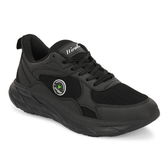 Hirolas Velocity Men's Walking Running Fitness Athletic Training Gym Fashion Sport Shoes Black