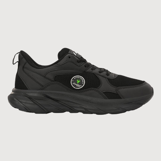 Hirolas Velocity Men's Walking Running Fitness Athletic Training Gym Fashion Sport Shoes Black