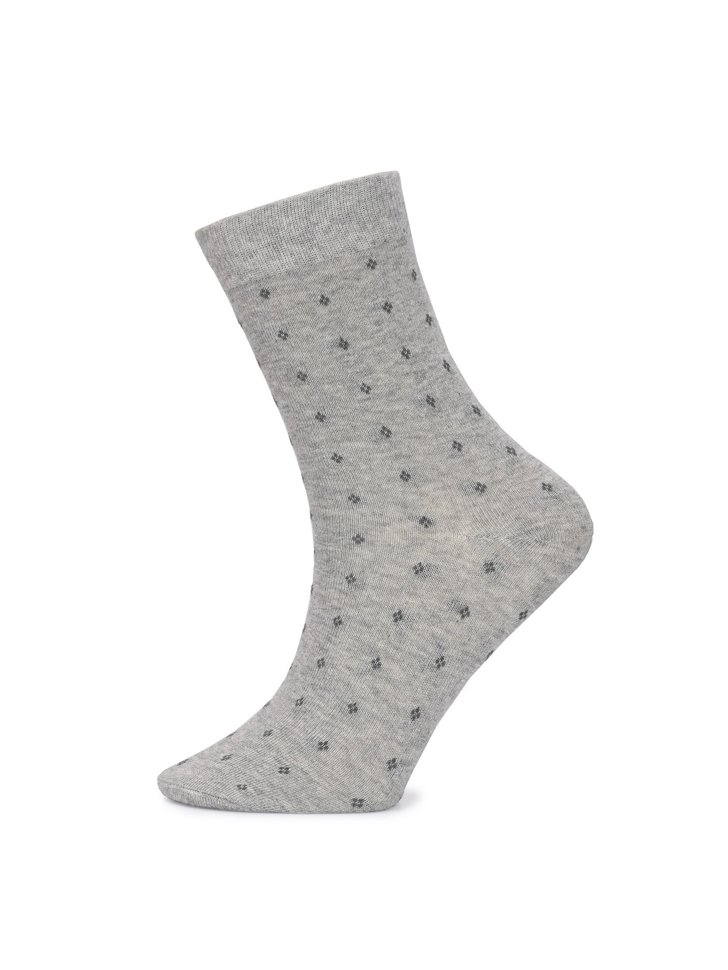 Hirolas Cotton Anti-Odour Breathable Antibacterial business Formal/office wear Crew full length Socks for Men (Free Size) | Made with 100% Combed Cotton and Spandex (Navy, Dark Grey, Light Grey) - Pack of 3 socks
