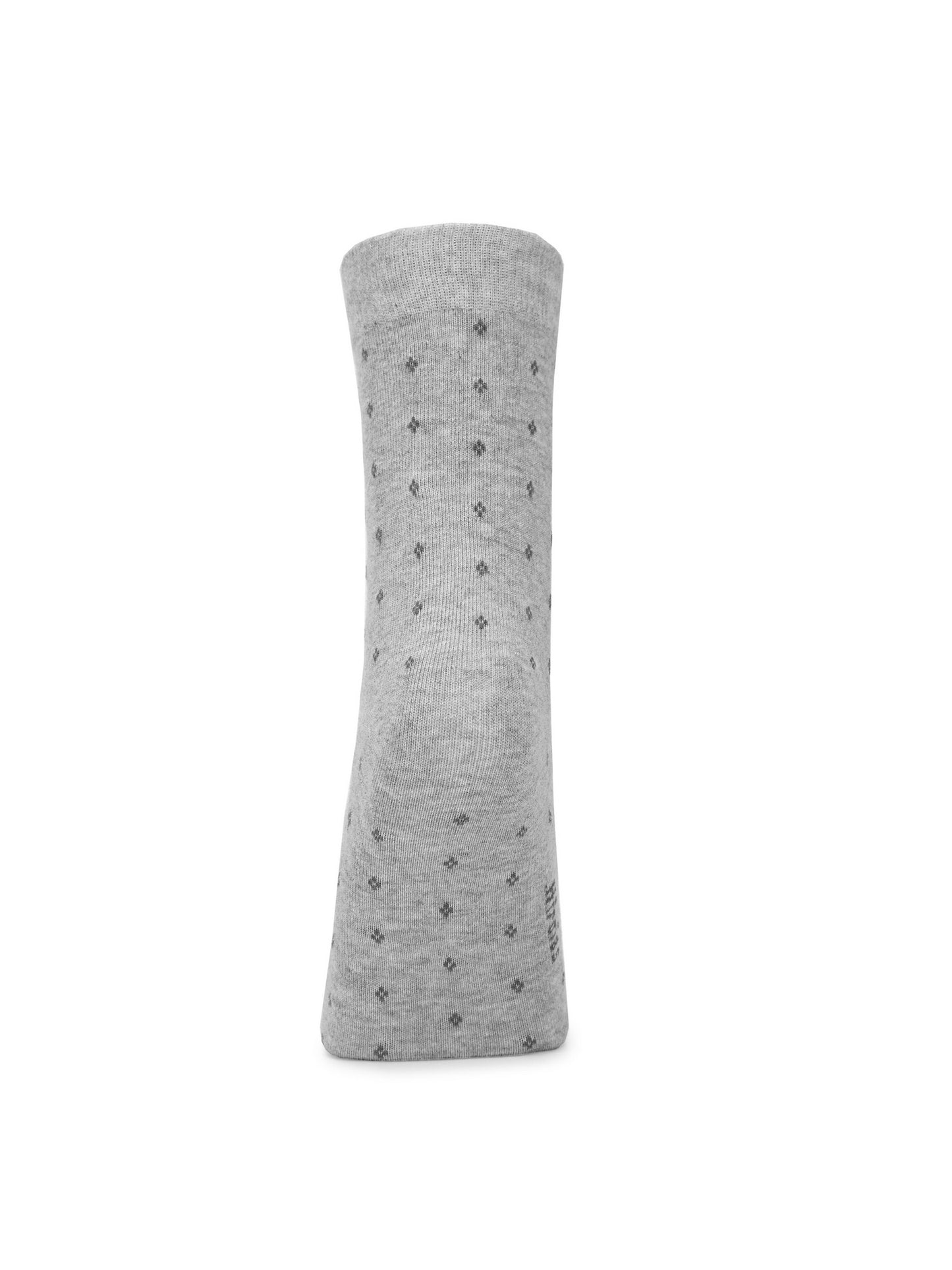 Hirolas Cotton Anti-Odour Breathable Antibacterial business Formal/office wear Crew full length Socks for Men (Free Size) | Made with 100% Combed Cotton and Spandex (Navy, Dark Grey, Light Grey) - Pack of 3 socks