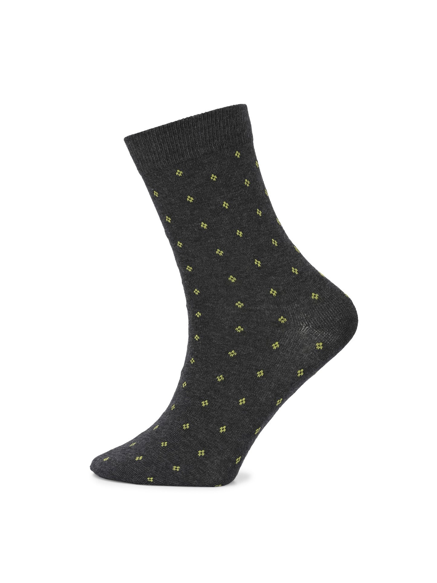 Hirolas Cotton Anti-Odour Breathable Antibacterial business Formal/office wear Crew full length Socks for Men (Free Size) | Made with 100% Combed Cotton and Spandex (Navy, Dark Grey, Light Grey) - Pack of 3 socks