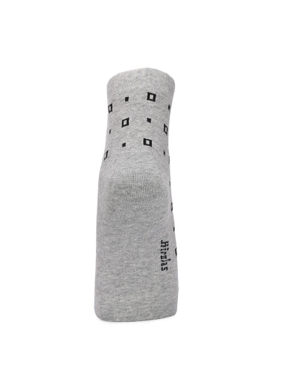 Hirolas Cotton Anti-Odour Breathable Antibacterial cushioned Gym, Sports, Running Ankle length Socks for Men (Free Size) | Made with 100% Combed Cotton and Spandex (Navy, Black, Light Grey) - Pack of 3 socks