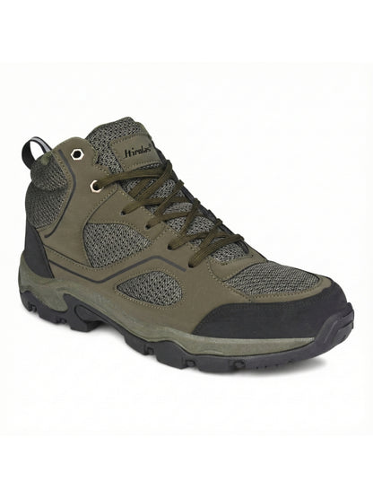 Hirolas Men's Outdoor Walking & Trekking Ankle Shoes - Olive