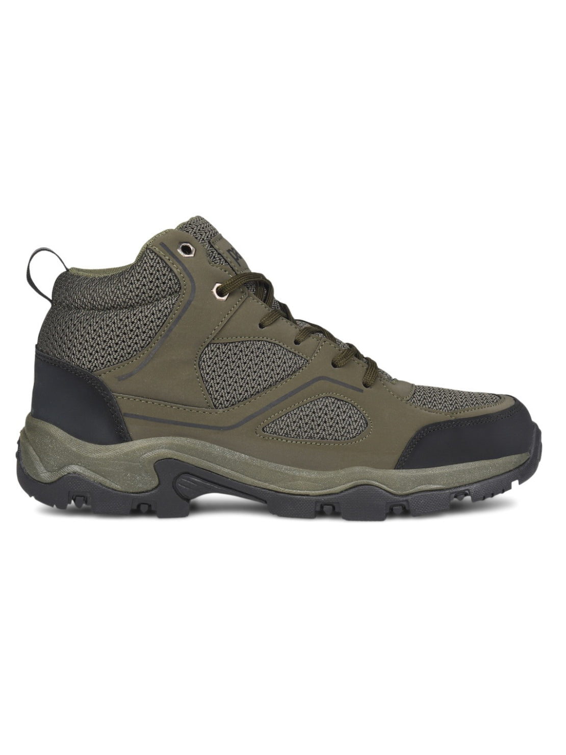 Hirolas Men's Outdoor Walking & Trekking Ankle Shoes - Olive