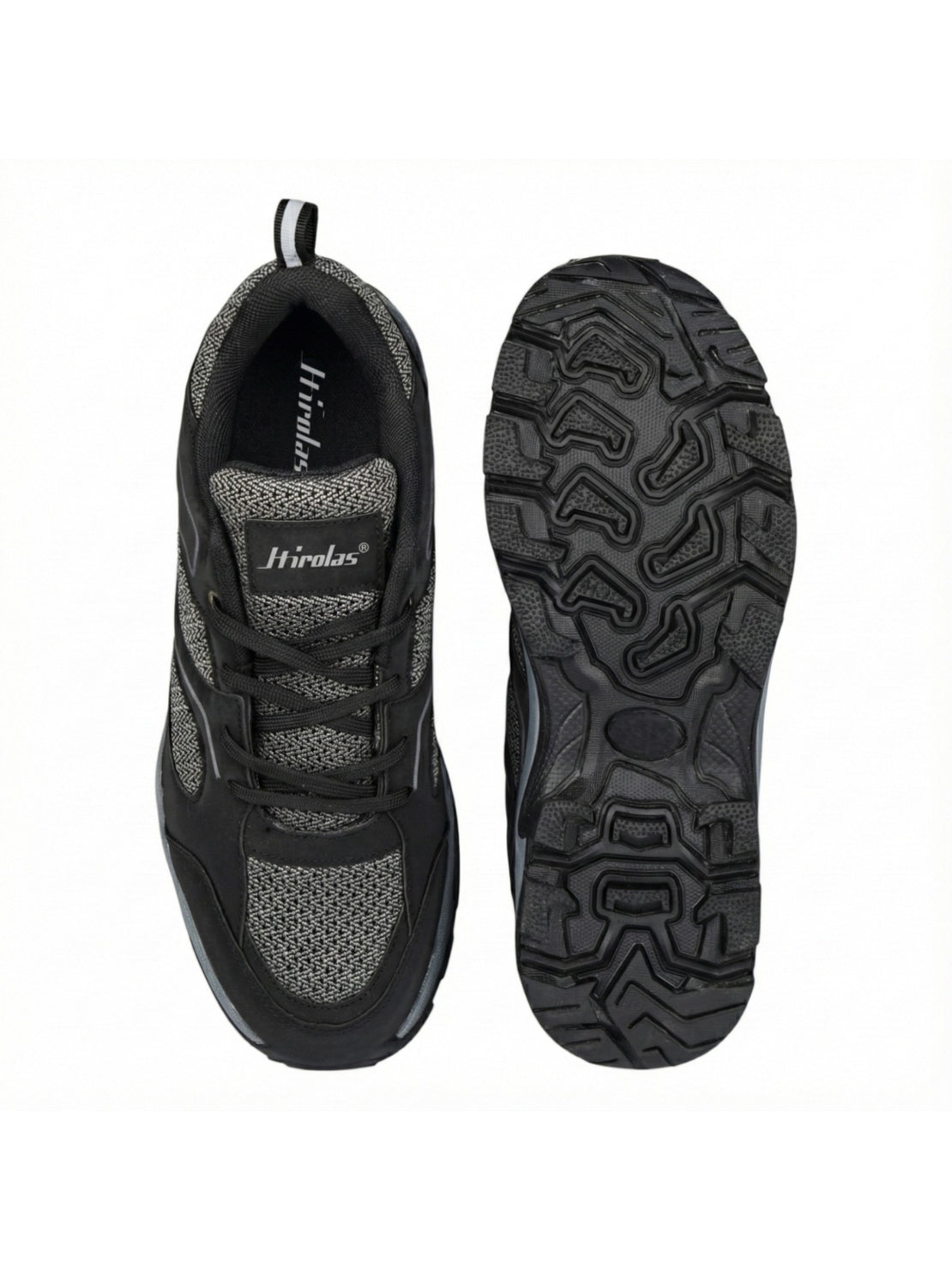 Hirolas Men Outdoor Walking & Trekking  Shoes - Black