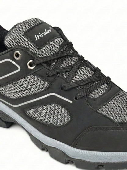 Hirolas Men Outdoor Walking & Trekking  Shoes - Black