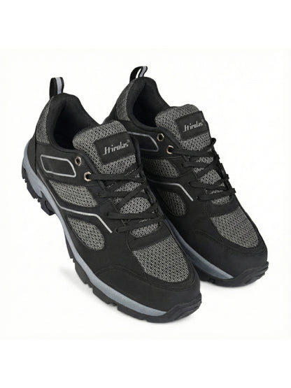 Hirolas Men Outdoor Walking & Trekking  Shoes - Black