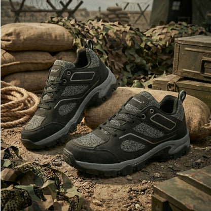 Hirolas Men's Outdoor Walking & Trekking  Shoes - Black