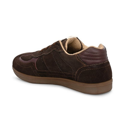 Hirolas Unisex PhoeniXX v1.0 Handmade Suede Leather Sneaker shoes for Men's & women | Retro Court Sneaker | Lifestyle Casual Comfort Shoes | Cocoa Brown |