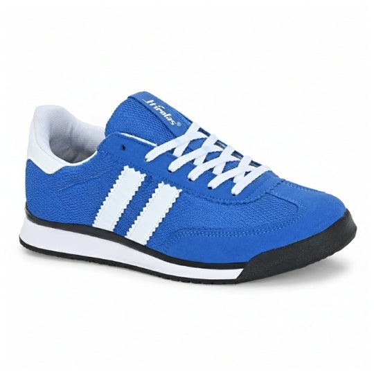 Hirolas Men's Blue Running Shoes  Lightweight Breathable Mesh Sneaker with Cushioning & Comfort Sole HRLSN01BLU