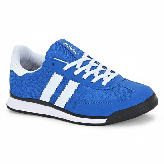 Hirolas Men’s Blue Running Shoes  Lightweight Breathable Mesh Sneakers Non-Slip Casual Sports Shoes with Cushioning & Comfort Sole HRLSN01BLU