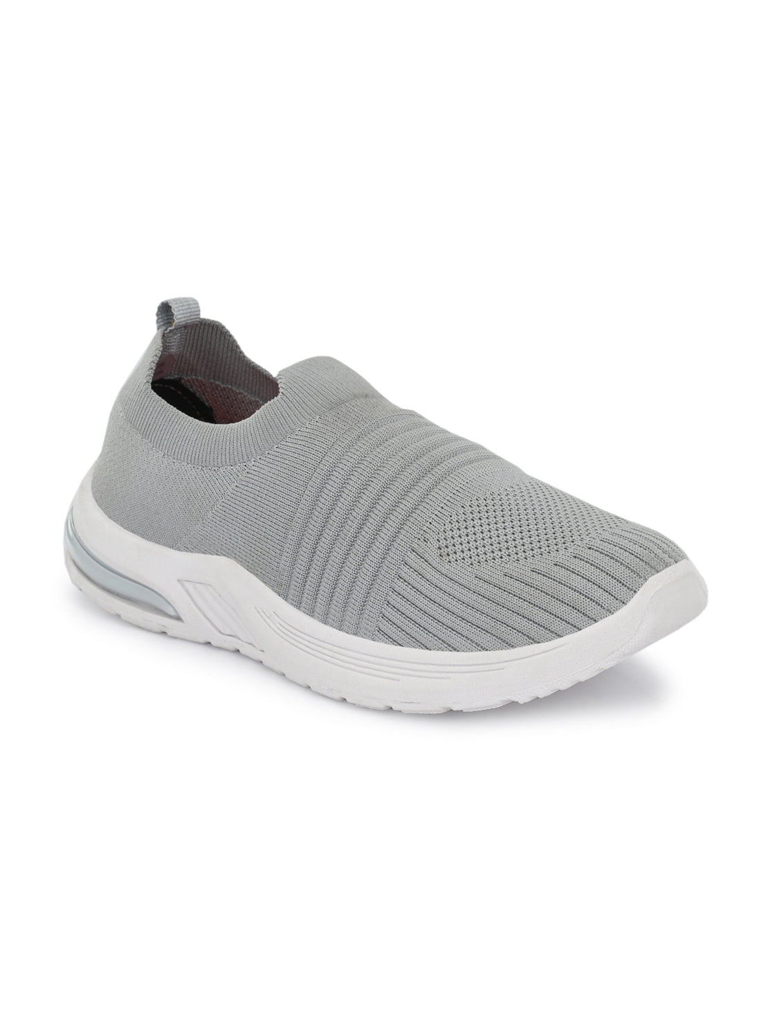 Hirolas® Women Grey Casual Running Walking Jogging Gym comfortable Athletic Slip-On Sports_Shoes (HRLWF09GRY)