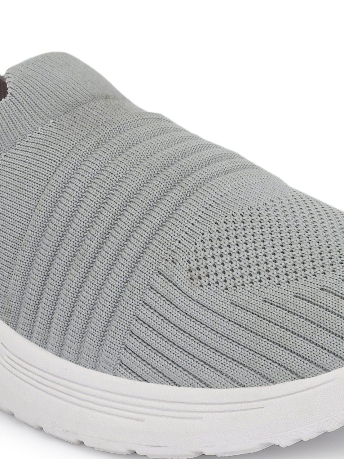 Hirolas® Women Grey Casual Running Walking Jogging Gym comfortable Athletic Slip-On Sports_Shoes (HRLWF09GRY)