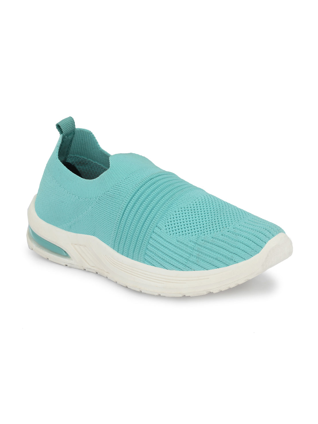 Hirolas® Women Sea green Casual Running Walking Jogging Gym comfortable Athletic Slip-On Sports_Shoes (HRLWF09SGN)