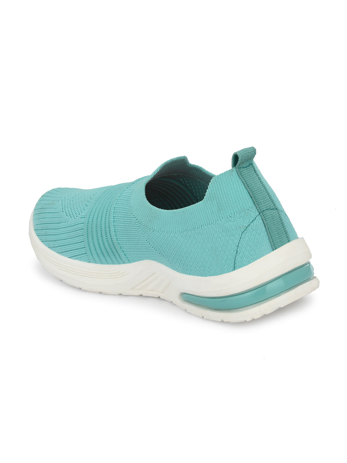 Hirolas® Women Sea green Casual Running Walking Jogging Gym comfortable Athletic Slip-On Sports_Shoes (HRLWF09SGN)