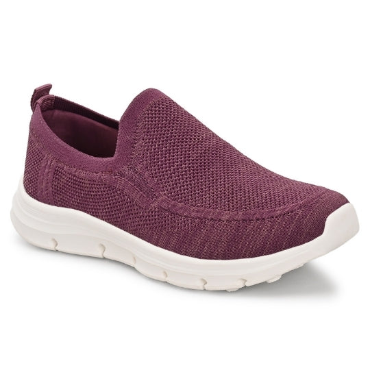 Hirolas HerEase Purple Comfort Sports Shoes for Women