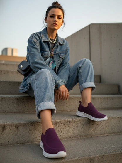 Hirolas HerEase Women’s Comfort Shoes - Mauve/Purple