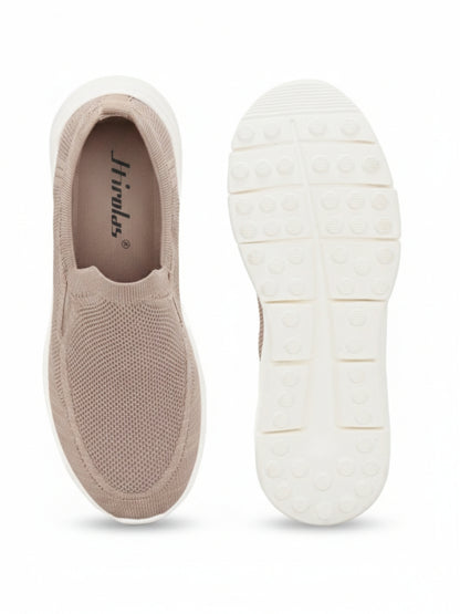 Hirolas HerEase Women’s Comfort Shoes - Peach Taupe