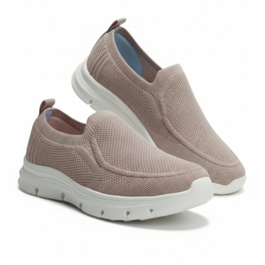 Hirolas HerEase Peach Comfort Sports Shoes for women