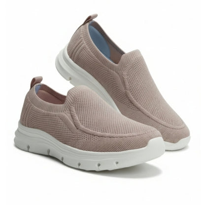 Hirolas HerEase Peach Comfort Sports Shoes for women