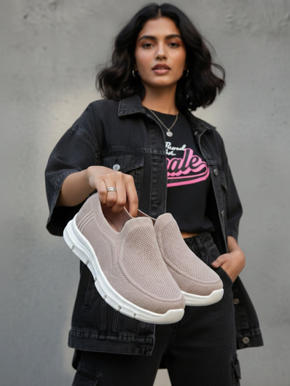 Hirolas HerEase Women’s Comfort Shoes - Peach Taupe