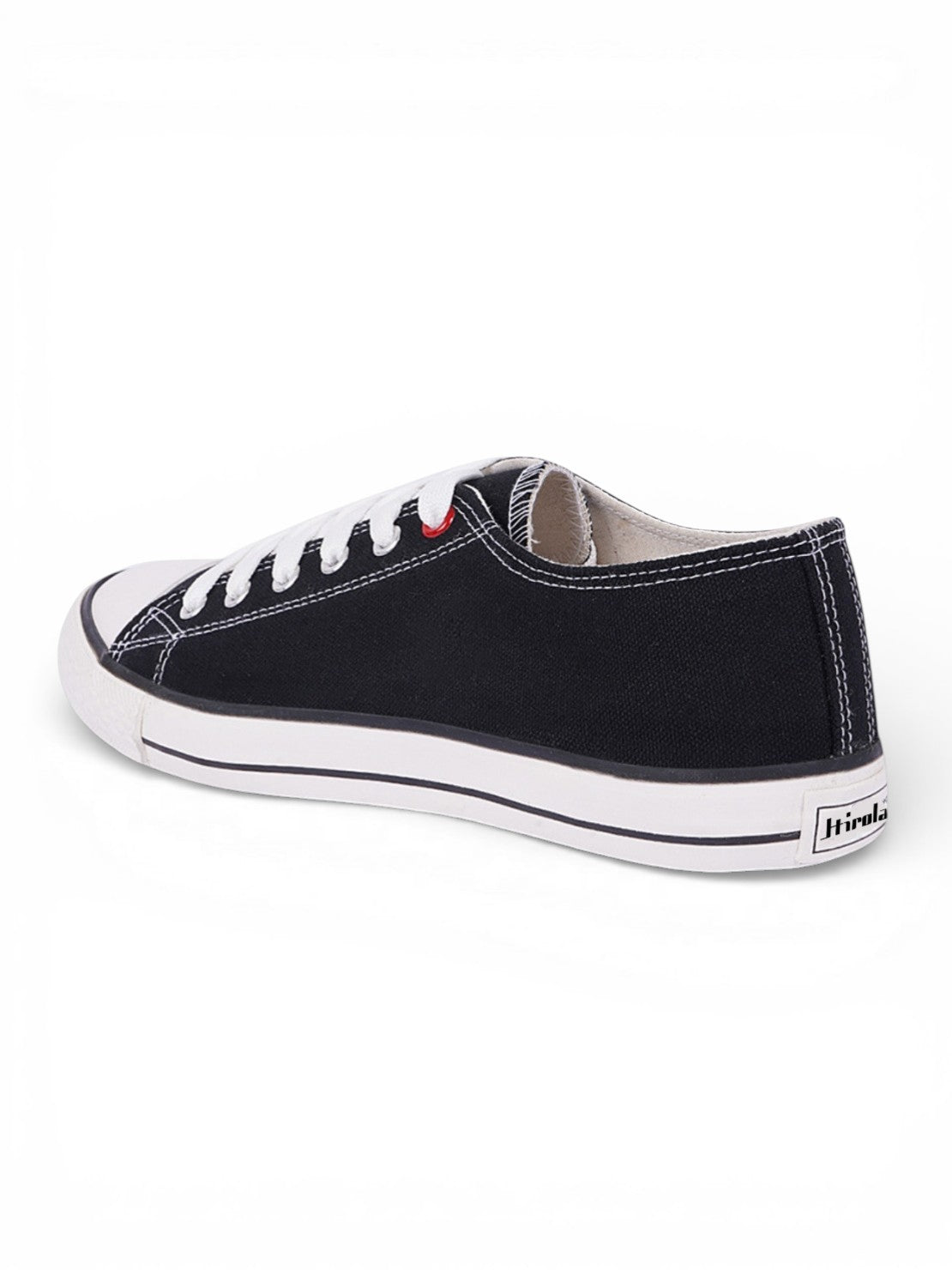 Hirolas® vulcanized Skateboard Sneaker_Shoes for Women - Black