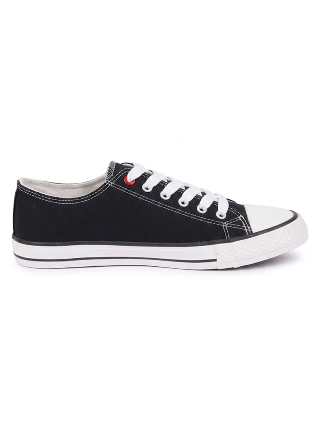 Hirolas® vulcanized Skateboard Sneaker_Shoes for Women - Black