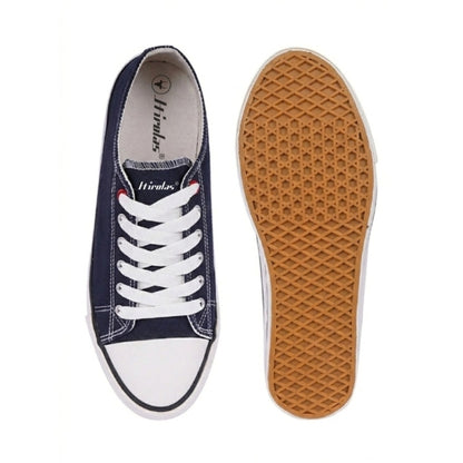 Hirolas vulcanized Skateboard Sneaker Shoes for Women - Blue
