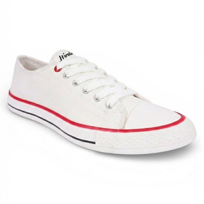 Hirolas vulcanized Skateboard Sneaker Shoes for Women - White