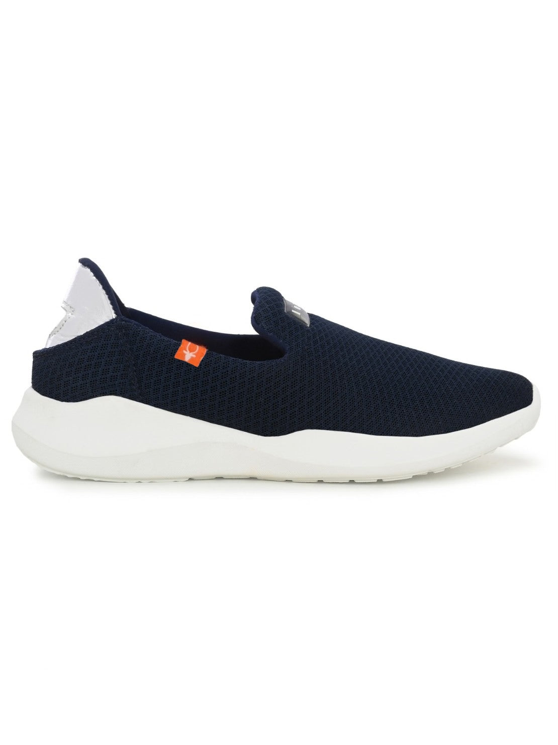 Hirolas Slip-On Blue Sports Shoes Lightweight Walking Shoes with Memory Foam Insole for women