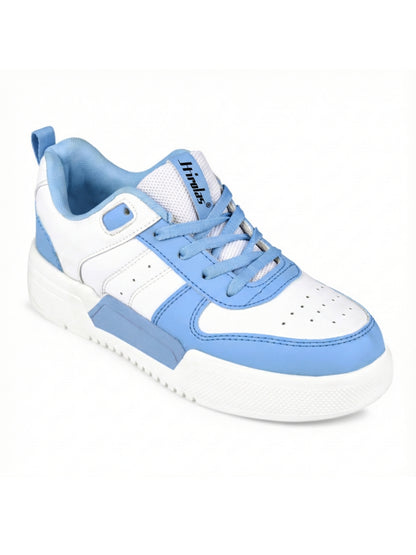 Hirolas Urbania Women Everyday Comfort Sneaker_Shoes - White/Blue