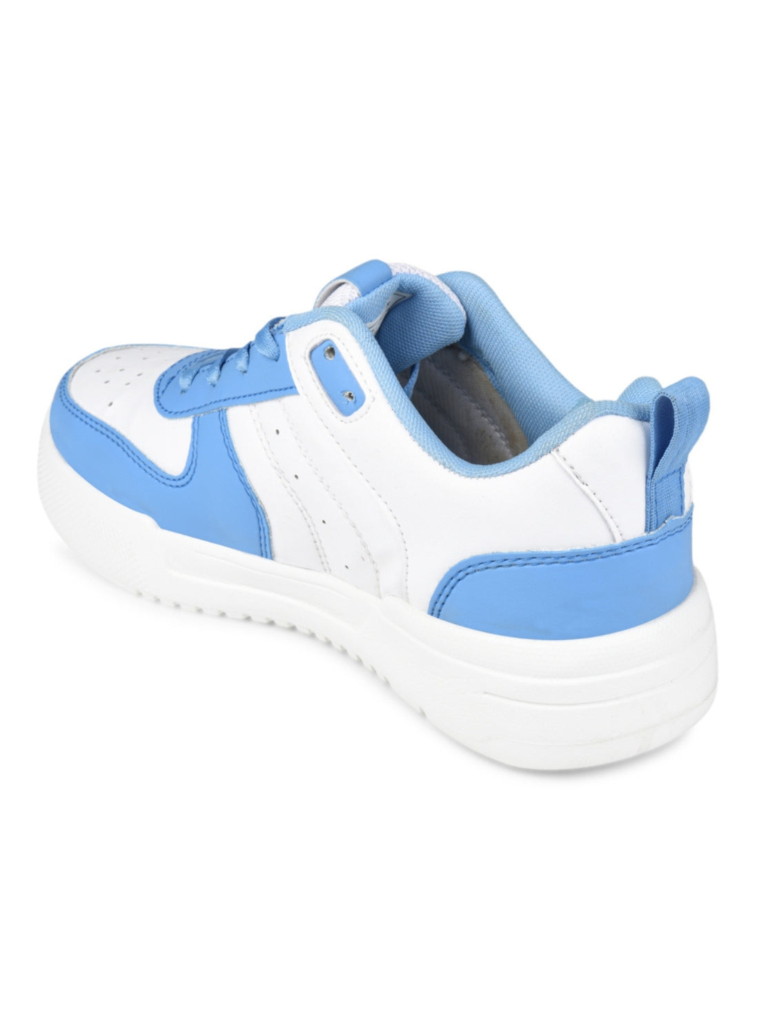 Hirolas Urbania Women Everyday Comfort Sneaker_Shoes - White/Blue