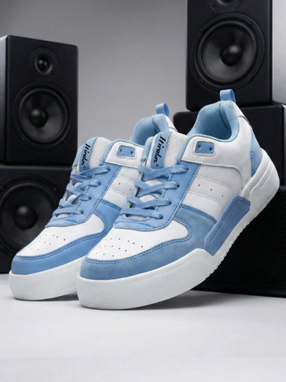 Hirolas Urbania Women Everyday Comfort Sneaker_Shoes - White/Blue