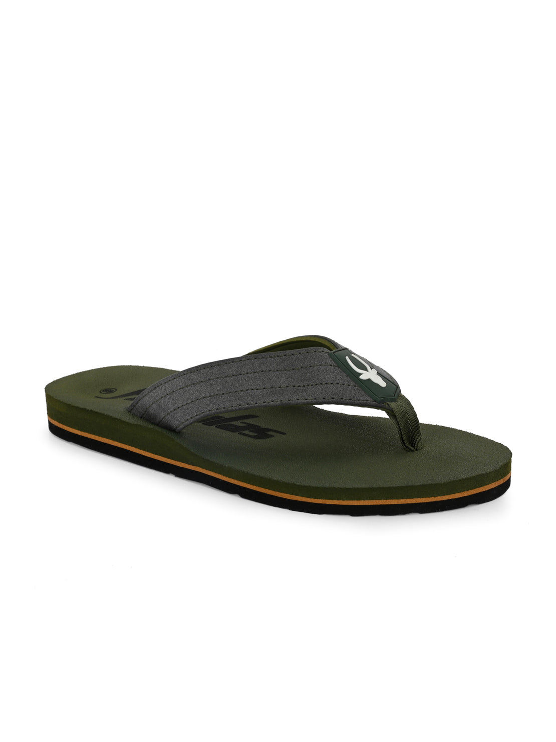 Hirolas® Men's |Comfortable Ligh-Weight Slippers/ Flip-Flops HROFF33GRN