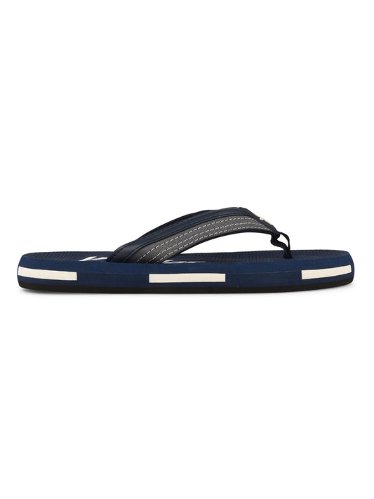 Hirolas Men’s Blue EVA Flip Flops Lightweight Casual Slippers for Daily & Beach Wear -HROFF36BLU