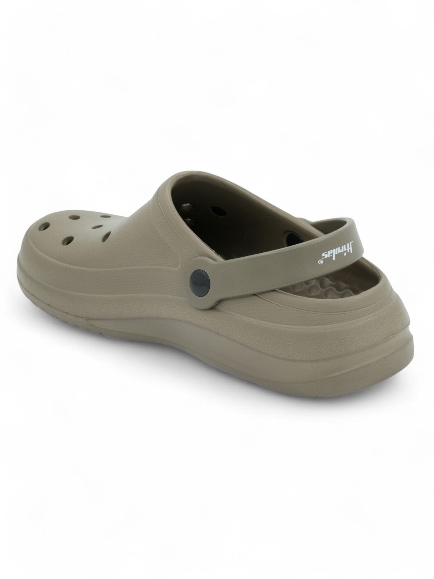 Hirolas® Men’s Ultra-Comfort Cushioned Fluffy Clogs Sliders - Brown HROMCL07BRN