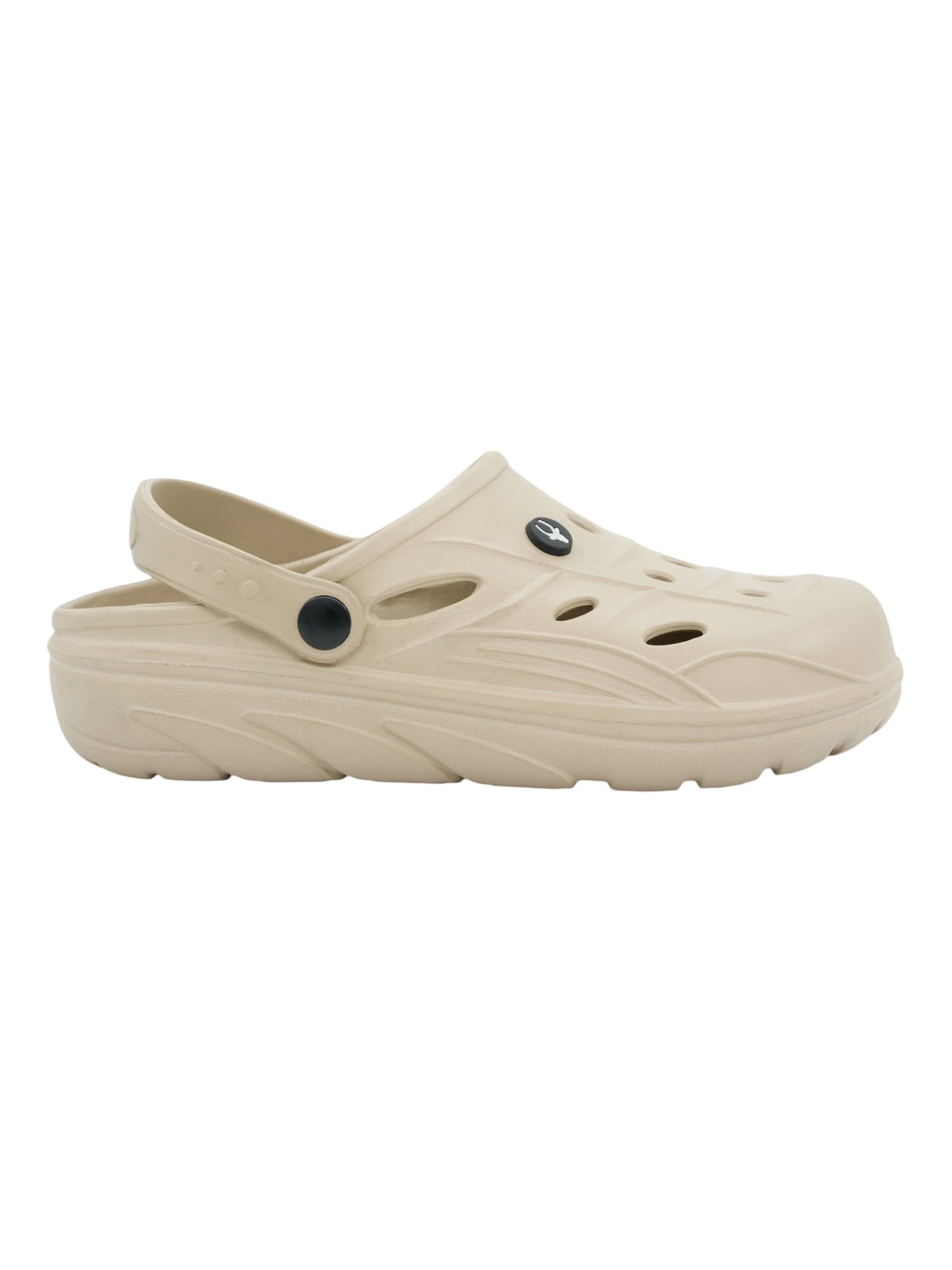 Hirolas® Men’s Cushioned Fluffy Ultra-Comfort Clogs Sliders - Beige HROMCL08BGE