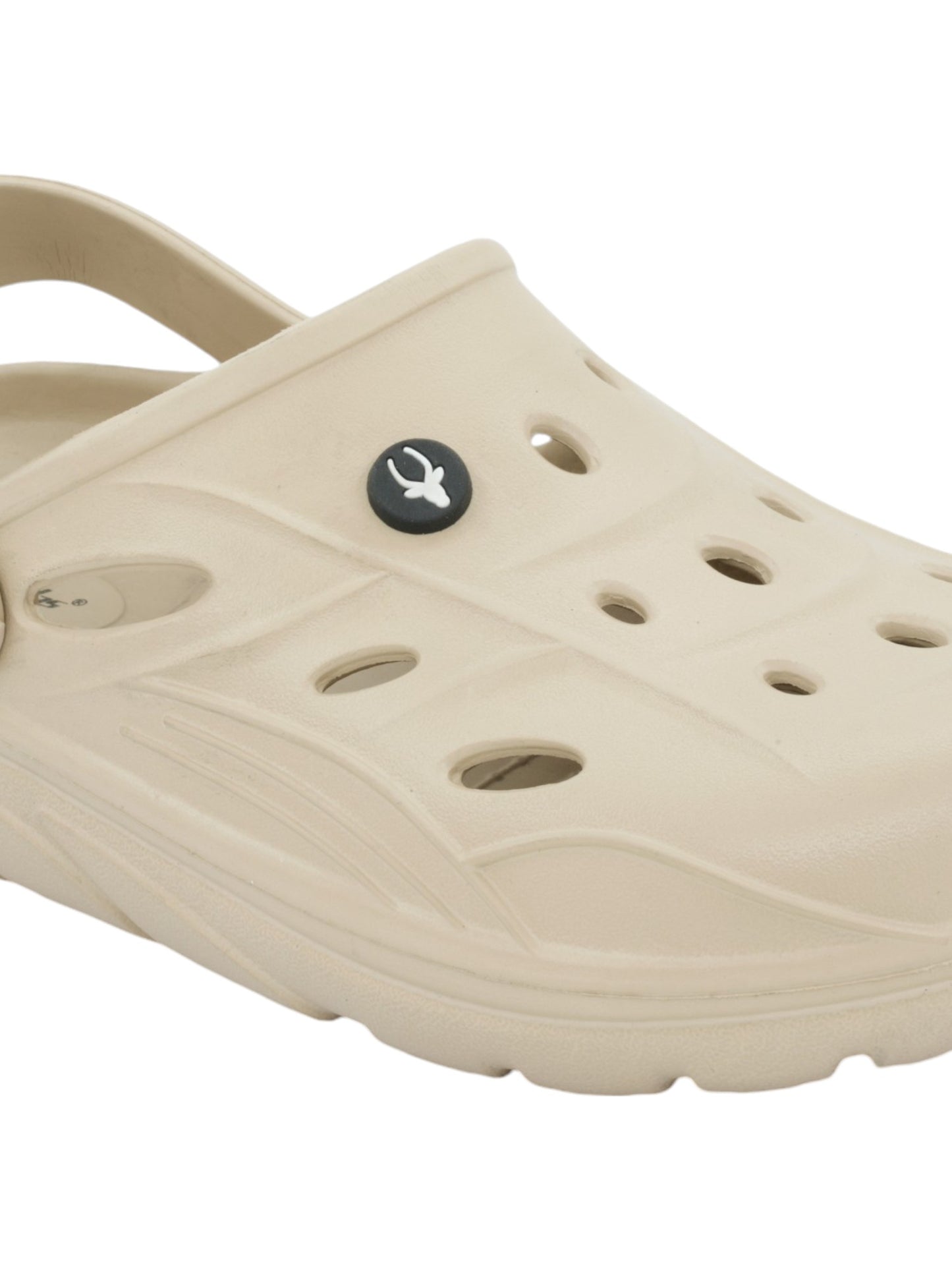 Hirolas® Men’s Cushioned Fluffy Ultra-Comfort Clogs Sliders - Beige HROMCL08BGE