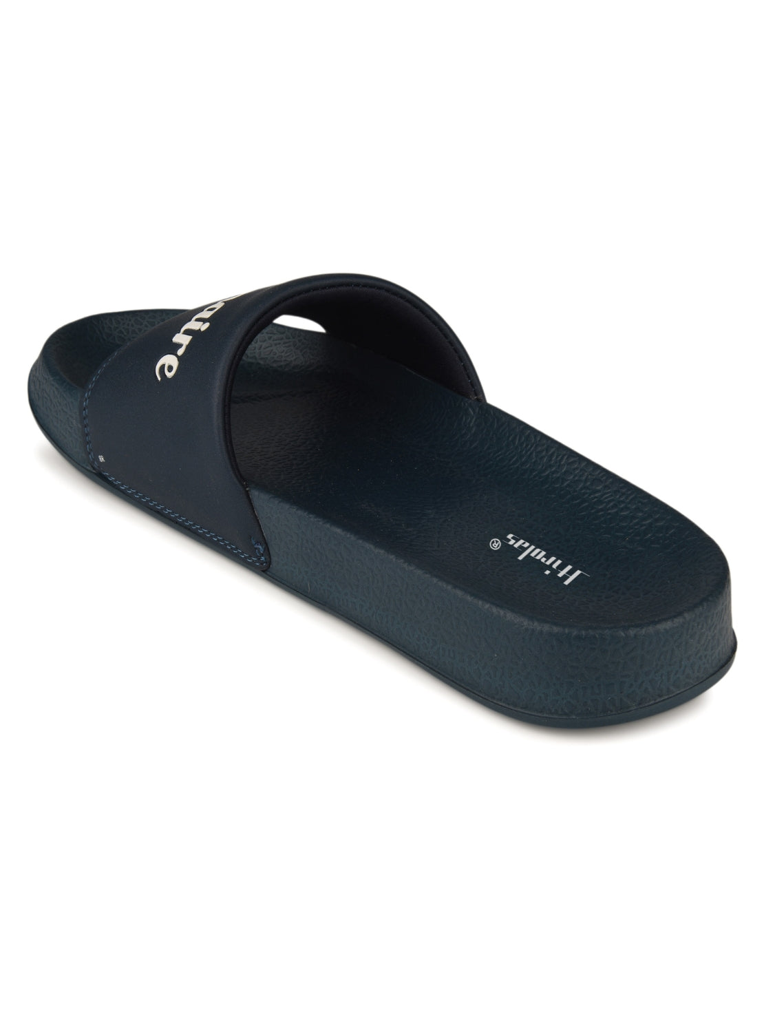 Hirolas CloudStep Blue Slides for Men's | Lightweight EVA Sole | Cushioned Comfort | Indoor Outdoor Slippers