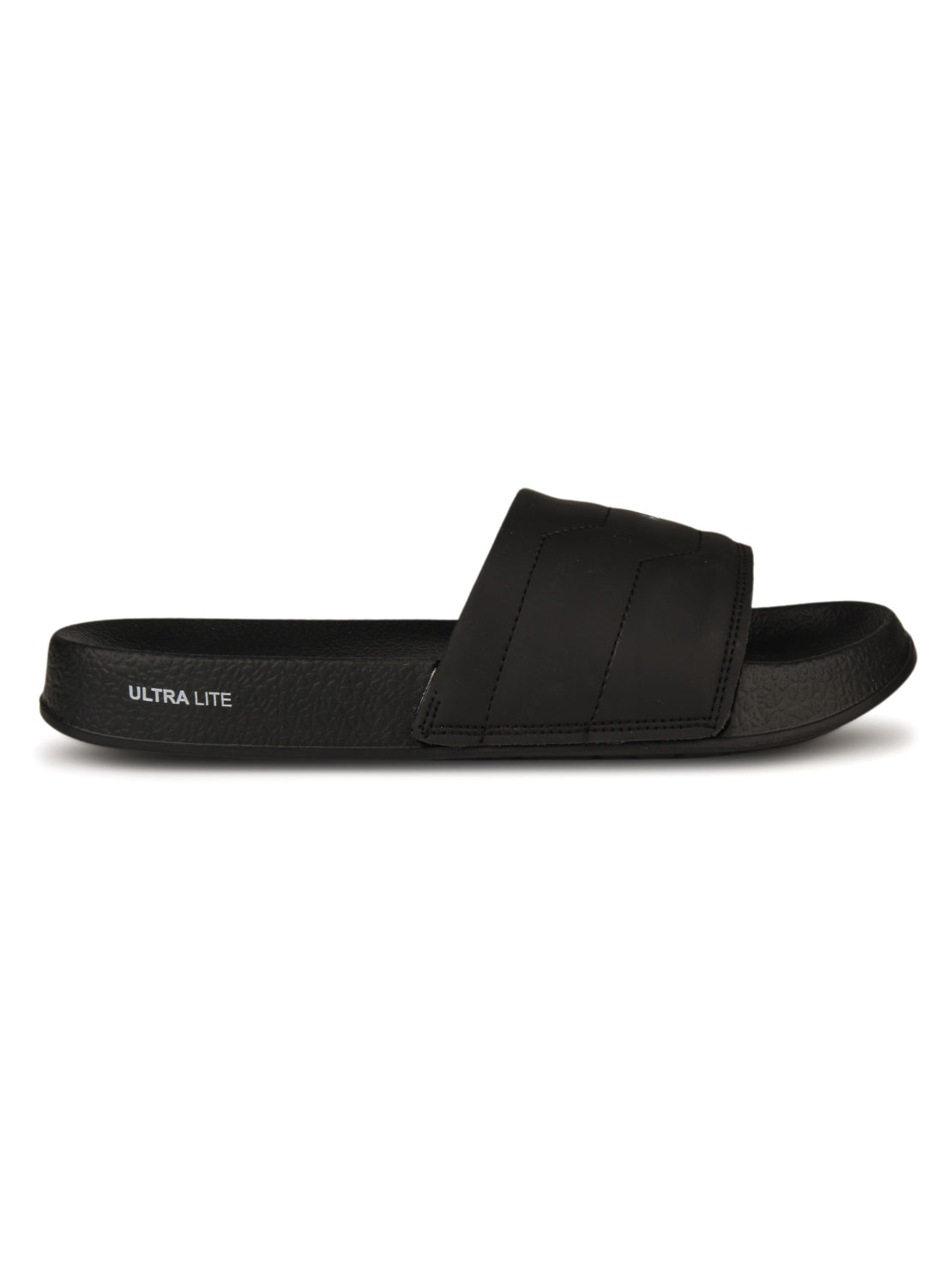 Hirolas CloudStep Slides for Men's | Lightweight EVA Sole | Cushioned Comfort | Indoor Outdoor Black Slippers