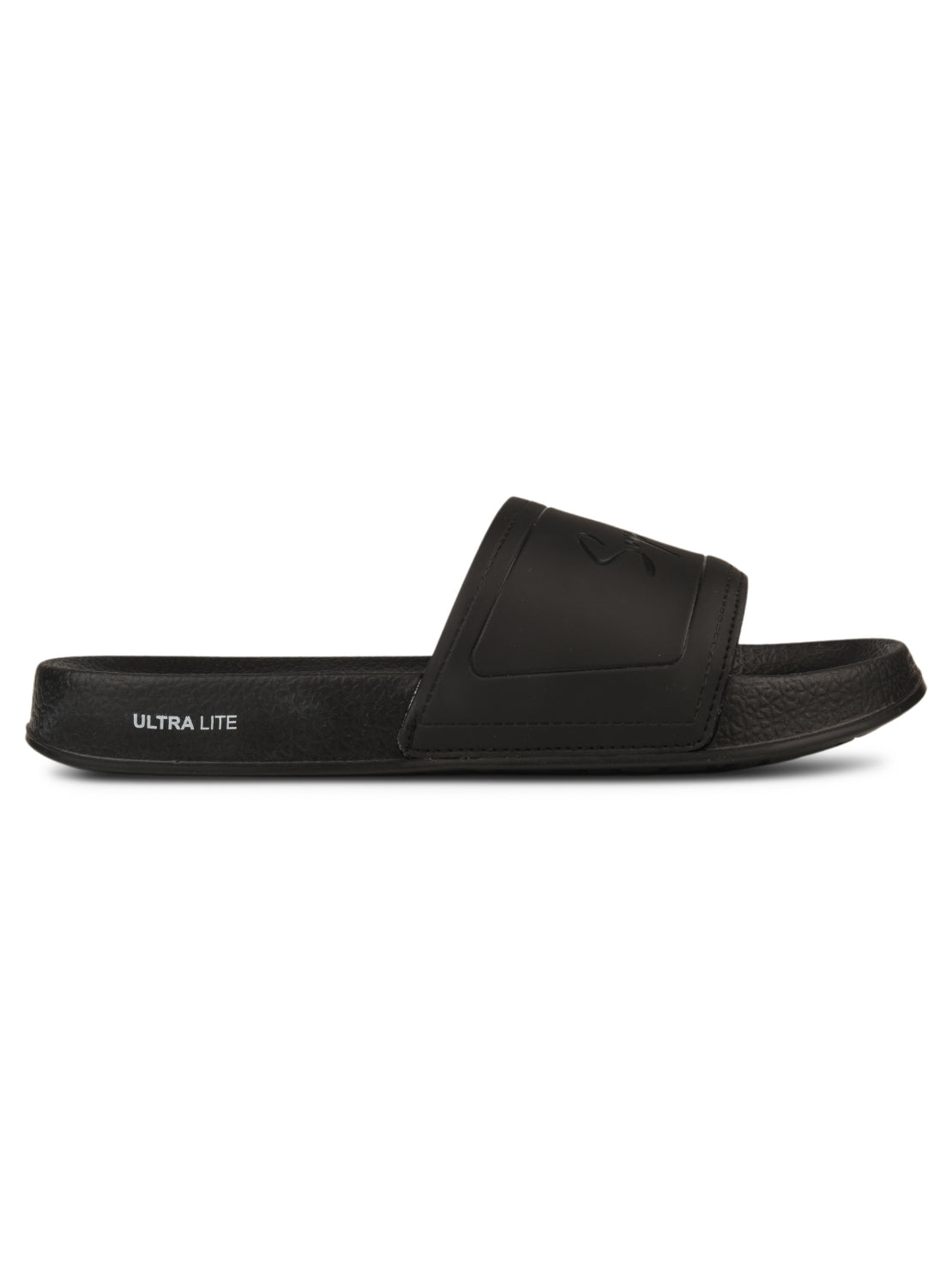 Hirolas CloudStep Black Slides for Men's | Lightweight EVA Sole | Cushioned Comfort | Indoor Outdoor Slippers