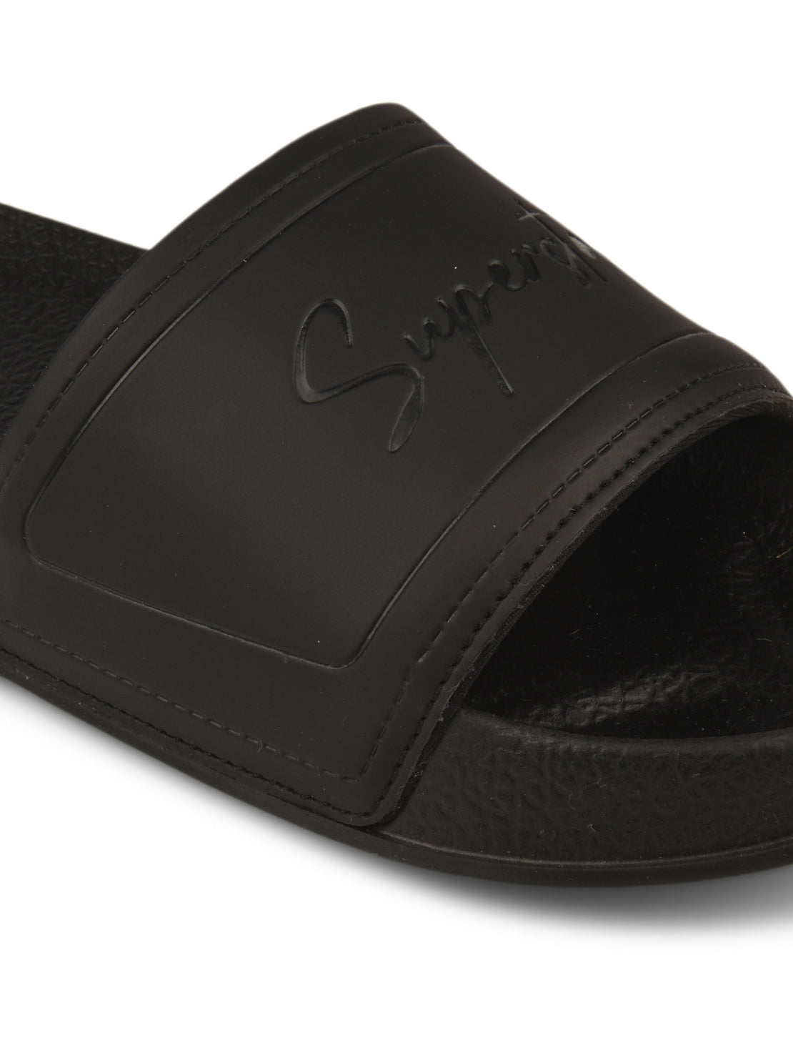 Hirolas CloudStep Black Slides for Men's | Lightweight EVA Sole | Cushioned Comfort | Indoor Outdoor Slippers