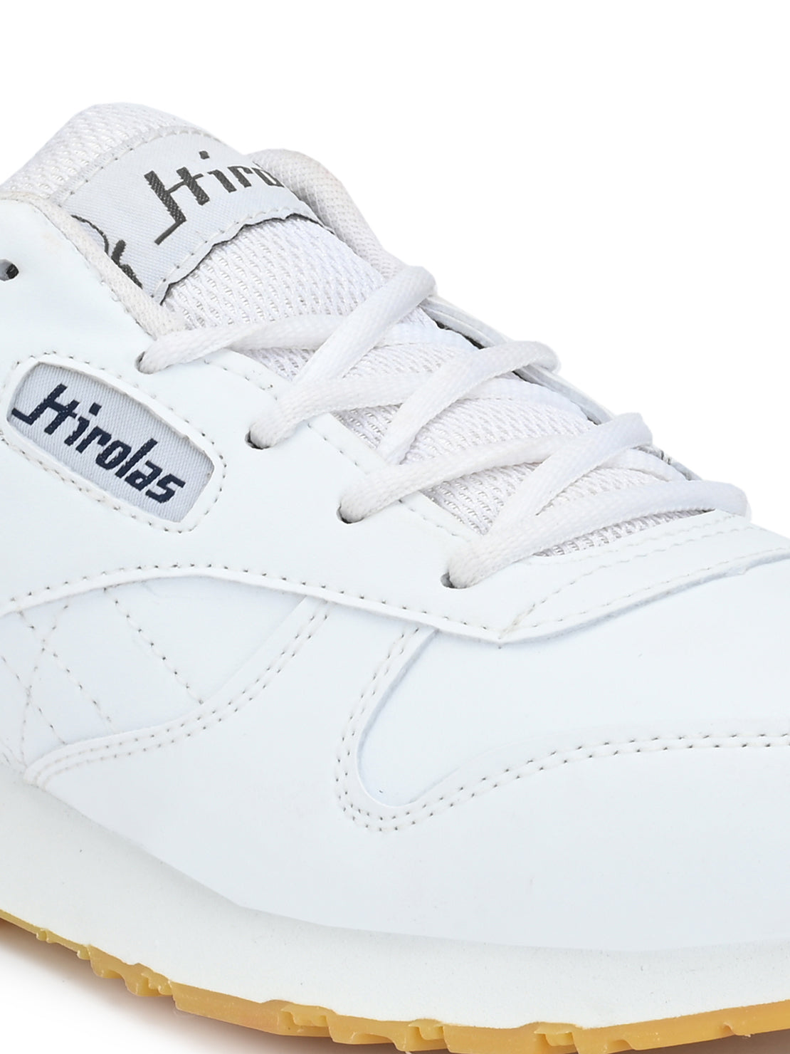 Hirolas® Men's White Multisports Lace Up Sneaker Sport Shoes (HRL1801WHN)